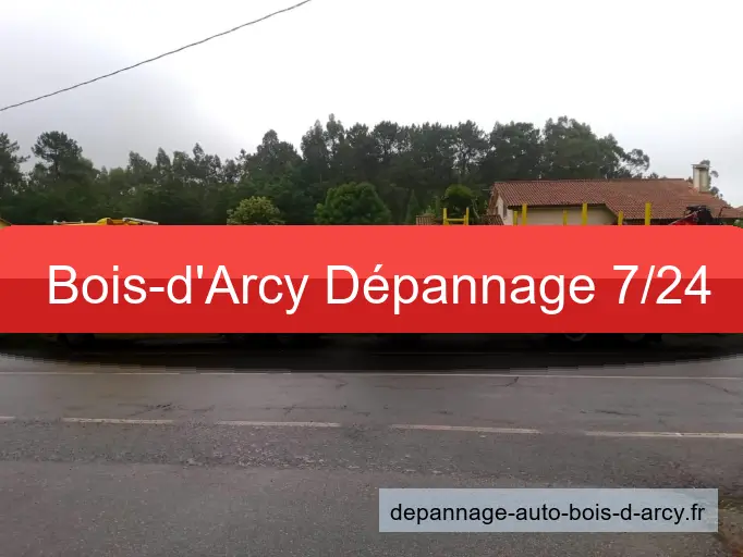Dépannage et remorquage à Bois-d'Arcy